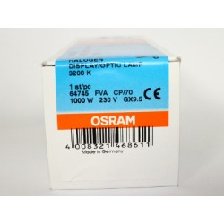 OSRAM 230V 1000W 64745 FVA CP/70