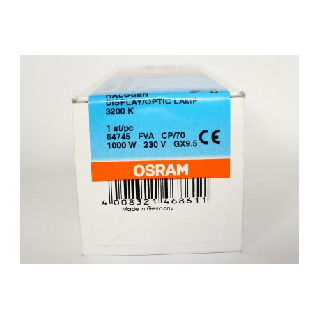 OSRAM 1000W 230V 64745 FVA CP/70