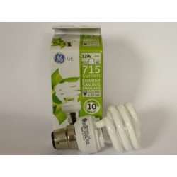 Compact fluorescent B22 12W 58