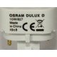 Ampoule OSRAM DULUX D 10W/827 