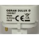 Lamp OSRAM DULUX D 10W/827 
