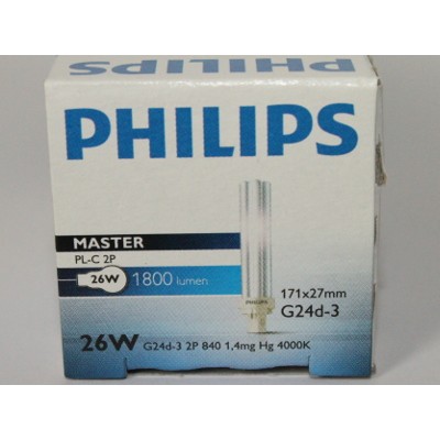 avoid socks mixture PHILIPS MASTER PL-C 26W/840/2P