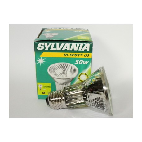 Ampoule halogène SYLVANIA Hi-Spot 63 50W 230V SPOT 10°