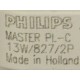 DE MASTER PL-C 13W/827/2P PHILIPS