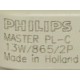 Compacte tl-lamp van PHILIPS MASTER PL-C 13W/865/2P