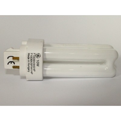 BIAX GE F10DBX/840 10W White 4000k 4 pin Fluorescent Light Bulb 