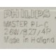 Compact fluorescent bulb PHILIPS MASTER PL-C 26W/827/4P