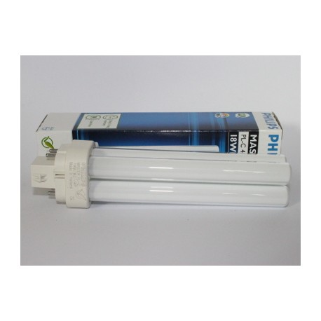 Compact fluorescent bulb PHILIPS MASTER PL-C 18W/827/4P