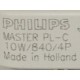 Compact fluorescent bulb PHILIPS MASTER PL-C 10W/840/4P