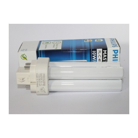 Lâmpada fluorescente compacta PHILIPS MASTER PL-C 10W/830/4P