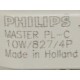 Compacte tl-lamp van PHILIPS MASTER PL-C 10W/827/4P