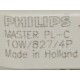 Kompaktleuchtstofflampe PHILIPS MASTER PL-C 10W/827/4P