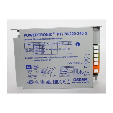 Transformador de OSRAM POWERTRONIC PTi 70/220-240 S