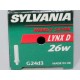 Ampoule SYLVANIA Lynx D 26W/830