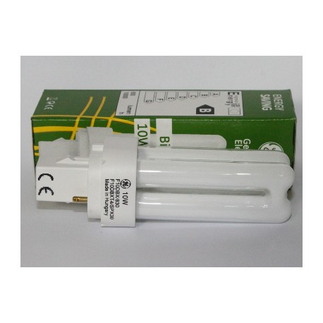Ampoule Fluocompacte GE Biax D 10W/840