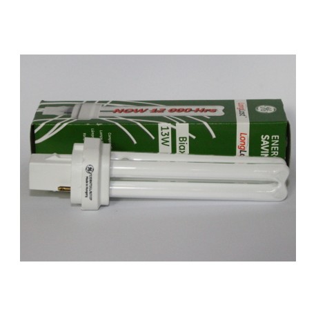 Ampoule Fluocompacte GE Biax D 13W/840