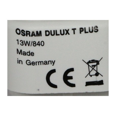 Lamp OSRAM DULUX T 13W 840