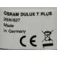 Bulb OSRAM DULUX PLUS T 26W 827