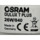OSRAM DULUX T 26W 840 PLUS