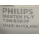 La bombilla fluorescente compacta PHILIPS MASTER PL-T 13W/830/2P