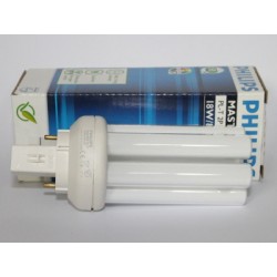 Compacte tl-lamp van PHILIPS MASTER PL-T 18W/830/2P