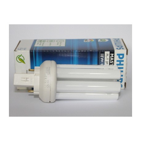 Compact fluorescent bulb PHILIPS MASTER PL-T 18W/830/2P