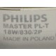 Ampoule fluocompacte PHILIPS MASTER PL-T 18W/830/2P