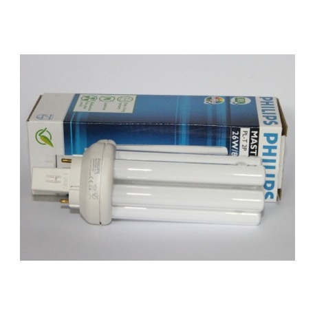 Compact fluorescent bulb PHILIPS MASTER PL-T 26W/827/2P