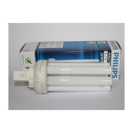 Compact fluorescent bulb PHILIPS MASTER PL-T 26W/840/2P