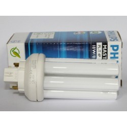 Ampoule fluocompacte PHILIPS MASTER PL-T 18W/827/4P