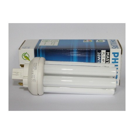Compacte tl-lamp van PHILIPS MASTER PL-T 26W/827/4P
