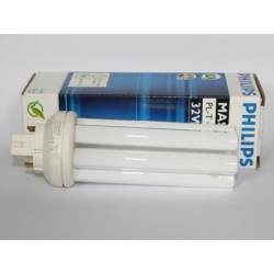 Kompaktleuchtstofflampe PHILIPS MASTER PL-T 32W/827/4P