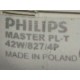 La bombilla fluorescente compacta PHILIPS MASTER PL-T 42W/827/4P