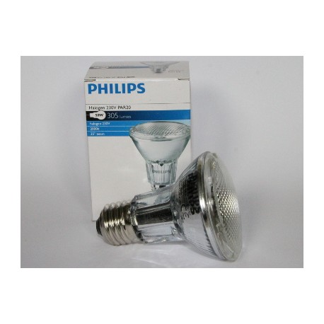 Lamp PHILIPS HalogenA PAR20 50W 230V 25D