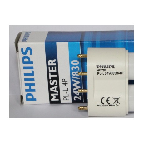 Ampoule fluocompacte PHILIPS MASTER PL-L 24W/830/4P