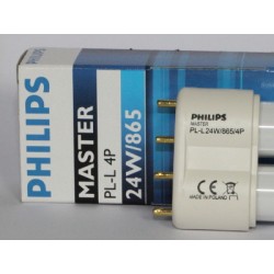 La bombilla fluorescente compacta PHILIPS MASTER PL-L 24 W/865/4P