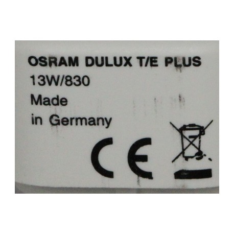 Ampoule OSRAM DULUX T/E 13W/830