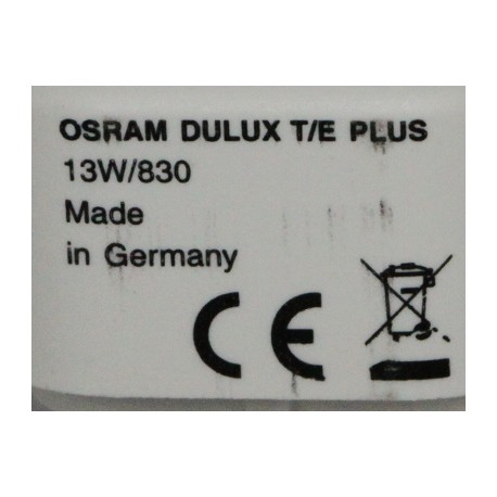 Bombilla OSRAM DULUX T/E 13W/830
