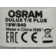 Ampoule OSRAM DULUX T/E 18W/840