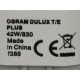 Ampoule OSRAM DULUX T/E 42W/830