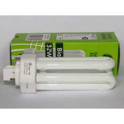 Kompaktleuchtstofflampe GE Biax T/E 32W/827/4P