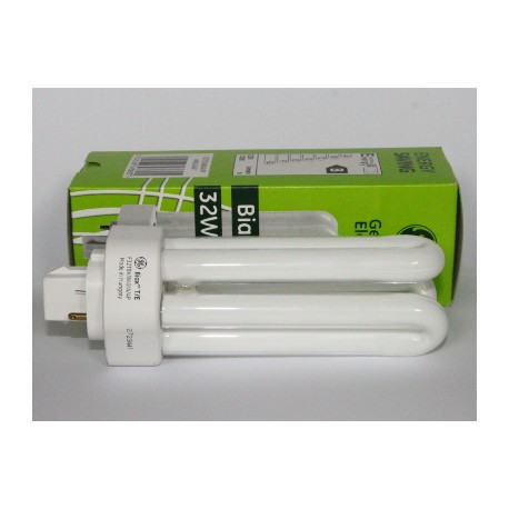 Ampoule fluocompacte GE Biax T/E 32W/827/4P