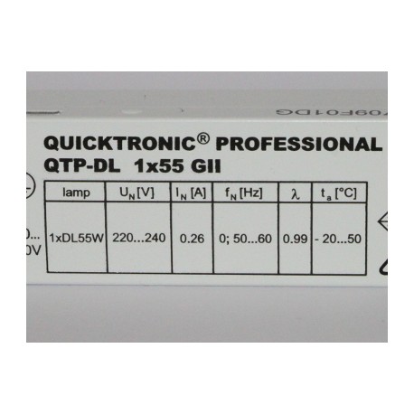 QUICKTRONIC QTP-DL 1X55