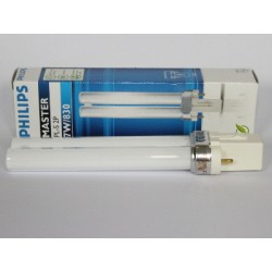 La bombilla fluorescente compacta PHILIPS MASTER PL-S 7W/830/2P