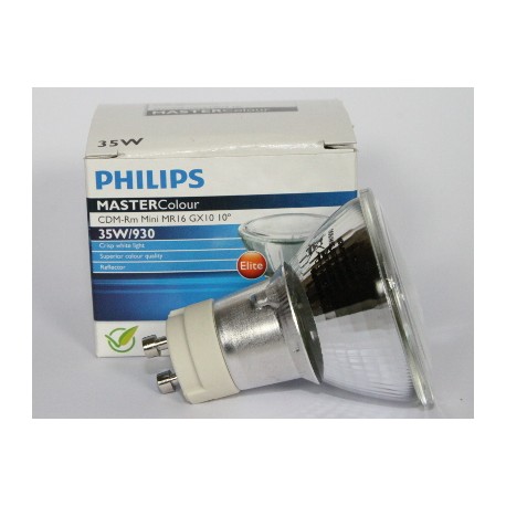 PHILIPS MASTERColour CDM-Rm ELITE 35W/930 MR16 GX10 10° 