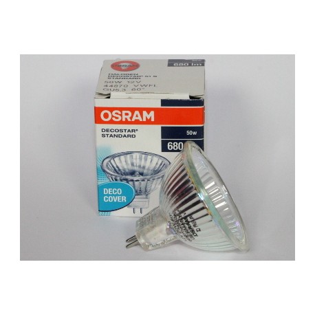 Bombilla de luz de OSRAM DECOSTAR 51S 44870 WFL 12V 50W 36D OSRAM
