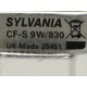 Compact fluorescent bulb SYLVANIA Lynx S 9W/830