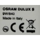 Bombilla OSRAM DULUX S 9W/840