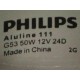 Philips Aluline 111 50W G53 12V 24D