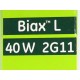 Bombilla fluorescente compacta BIAX L 40 W/827